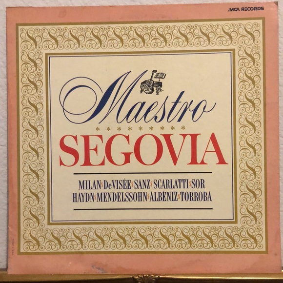 Andre Segovia Maestro Segovia Vinyl Lp - Picture 1 of 5